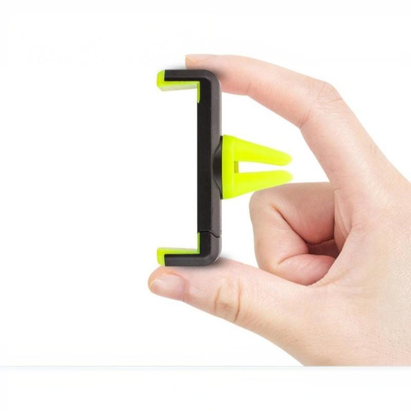 Universal Car Phone Holder Easy Install Air Vent Mount Clip Shockproof Car Phone Stand for Daily Driving Use