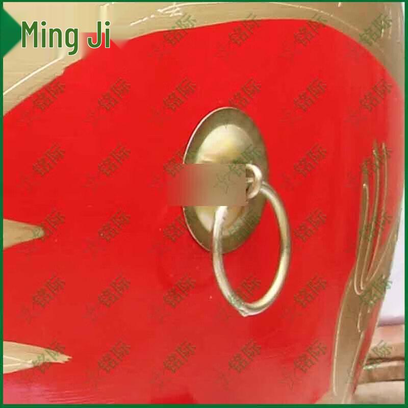 Mingji Chinese Red Battle Drum