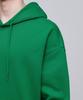 Flat Terry Oversized Hooded Sweatshirt [Jolly Green]