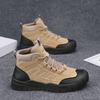 TUINANLE Men's Hiking Boots Outdoor Camping Climbing Shoes Trekking Sneakers for Men Casual High Top Boots