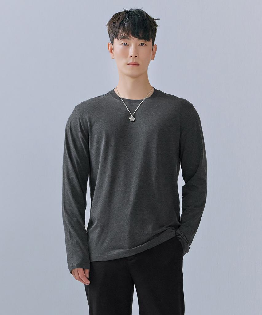 CHASECULT Unisex Basic Daily Long Sleeve T-Shirt-Cezu5101B0L