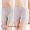 Women's Summer Cotton Anti Light Anti Wear Leg Mid Waist Safety Briefs