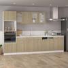 VidaXL Wall-mounted Cabinet "Lyon" Sonoma Oak 39.5 X 31 X 60 Cm Engineered Wood 801255