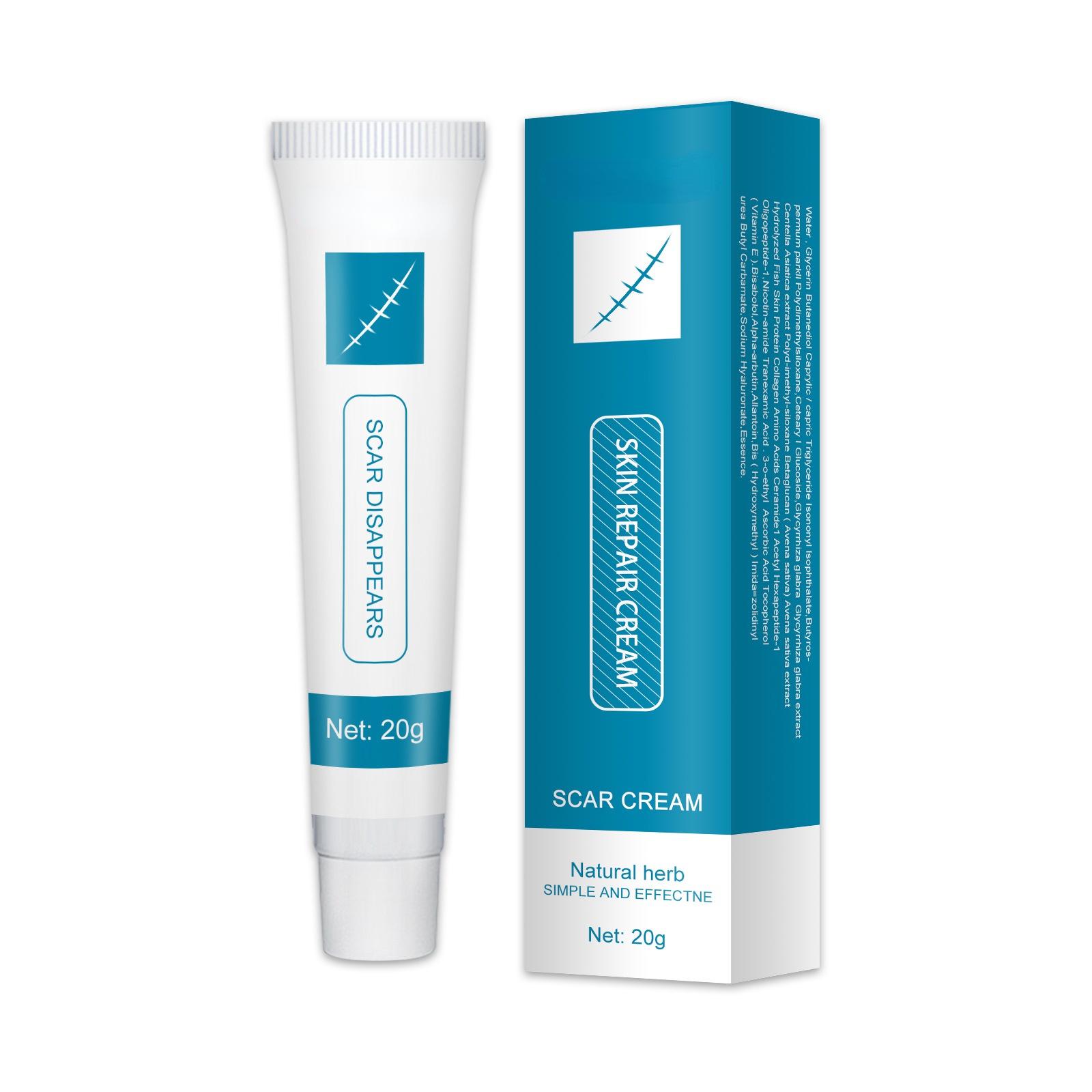 

20 г крем для восстановления шрамов, естественный уход за растяжками и обожженной кожей, хирургический крем для восстановления шрамов