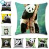 Animal Cartoon Panda Cushion Cover Polyester Throw Pillow Cover Home Sofa Bedroom Pillowcase Decoration 45X45Cm Fundas De Cojin