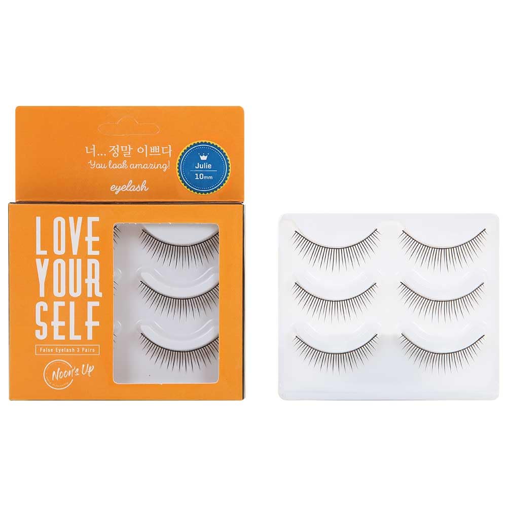 

UP False Eyelashes 3 not Eyelash False Eyelashes Eyelashes Dramatic Lash [NOON’S Sets] (JULIE) Glue included