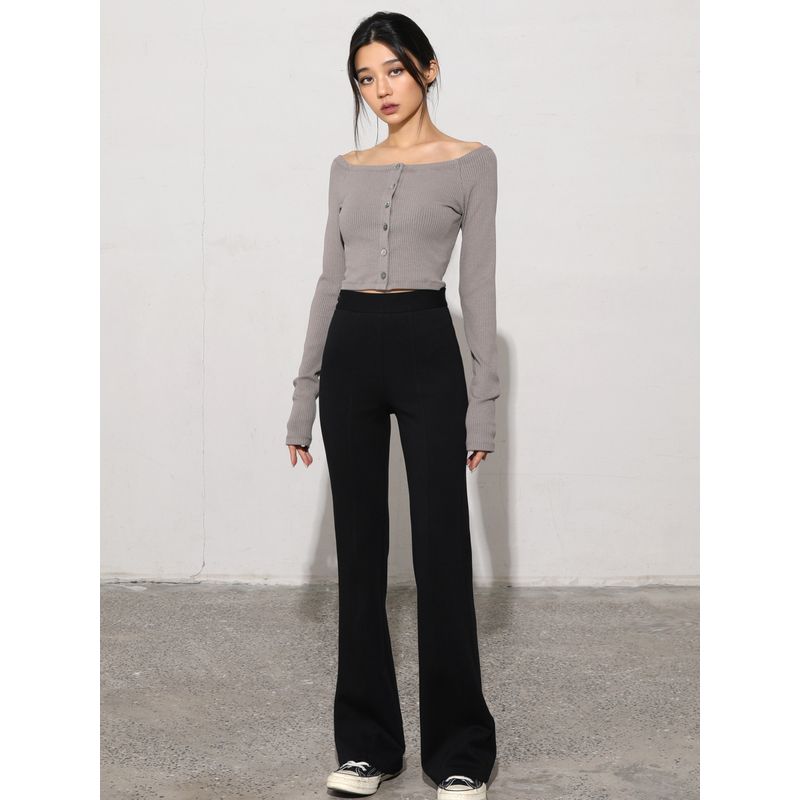 

Miranda Song Silm Micro-La Pure Color Pants Classic Black presale XS