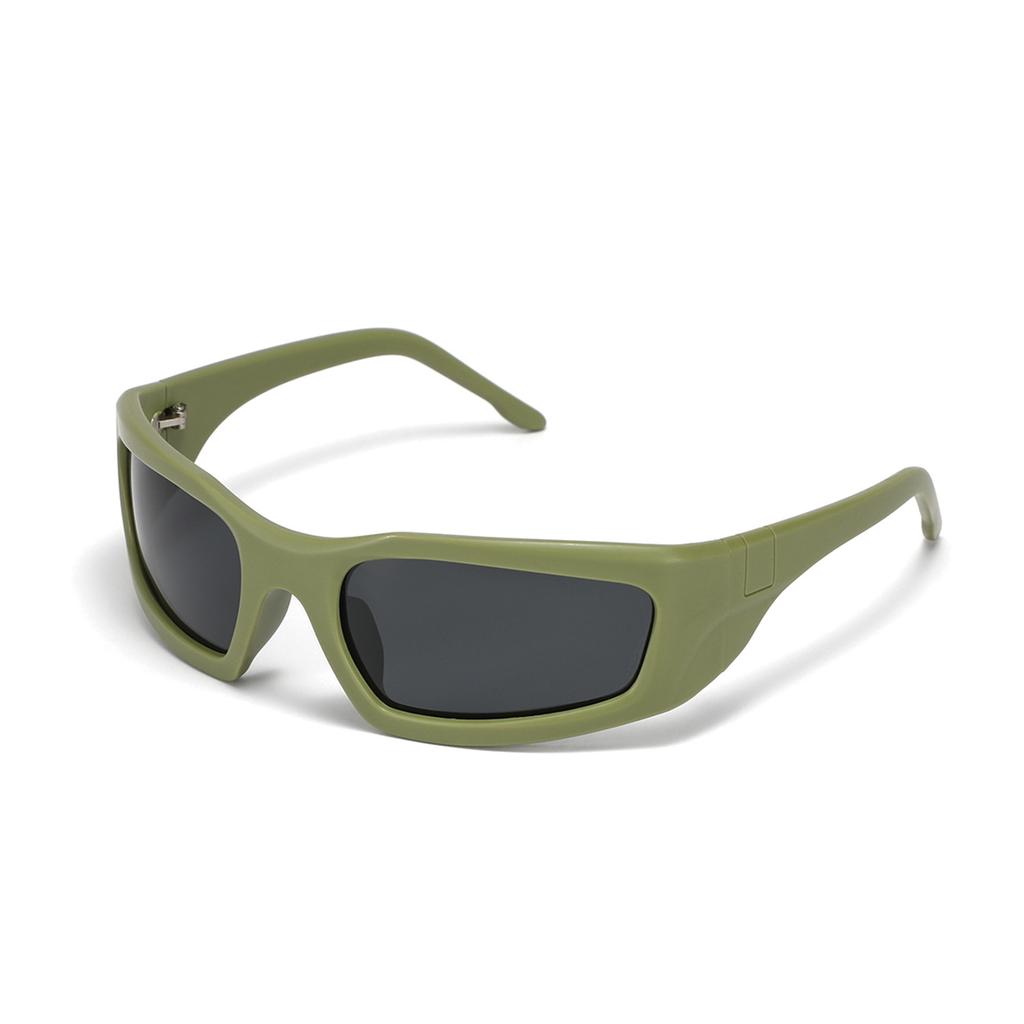 Lunettes Lunettes de soleil polarisées carrées Homme Monture large Vent futur Lunettes de soleil personnalisées Femme