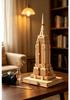 Handmade 3D Wooden Eiffel Tower Puzzle Ornament