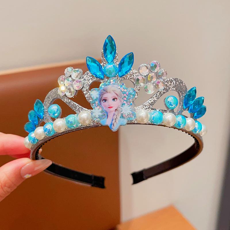Frozen Elsa Princess Pearl Headband - Children's Costume & Photography Prop