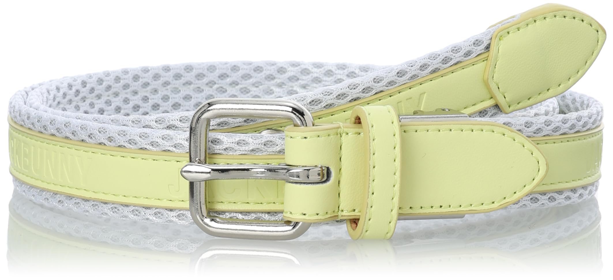 

Mesh Belt Size Golf Synthetic Leather FR [Jack Bunny] Women s (Логотип бренда, регулируемый) / / 262-4182206 060_Lime