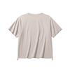 Anta Short Sleeve Knitted T-Shirt Women tops Iron-Gray 962628107-3