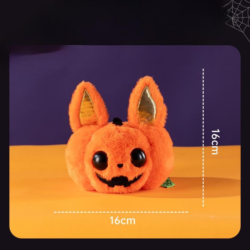 Halloween Toy Dog Plush Toy, Rabbit Fur Imitation, Durable and Bite-resistant, Halloween Doll Dog Toy