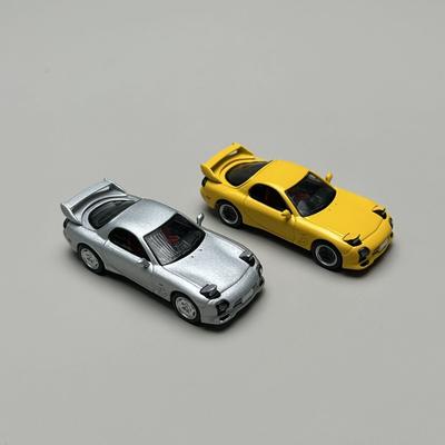 Sonic Gear 1:64 Mazda RX7 RX-7 Alloy Car Diecasts & Toy Vehicles Car Model Miniature Scale Model Car Toys For Children