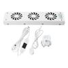 Radiator Ventilator Radiator Fan Flame Retardant 30x7x3cm Home Improvement Plastic Temperature Sensor Hot Sale