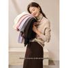 MOHAN YIMEI Women's 100% Lambswool High-Neck Base Layer Sweater