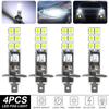 4 Pieces, H1 6000K Super White, 80W LED Headlight Bulb Kit, Fog Driving Lights