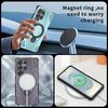For Samsung Galaxy S26 Ultra Magnetic Case Rotating Kickstand TPU PC Shockproof Phone Back Cover