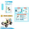 Science Educational Diy Wind-powered Car Wooden Model Kit For Elementary School Hands-on Learning
