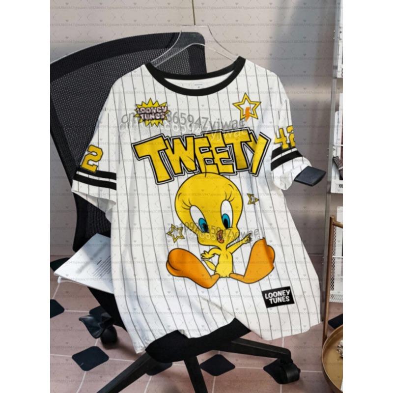 2026 Cartoon duck Betty Boop  Print men Women's Short Sleeve