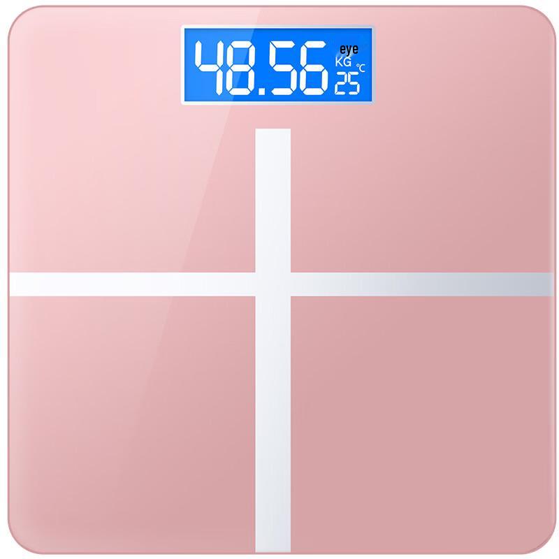 Brangdy 26x26cm Digital Body Weight Scale with LED Hidden Display (CN version)