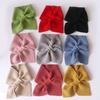 Winter Women's Solid Color Versatile Small Scarf Cross Scarf