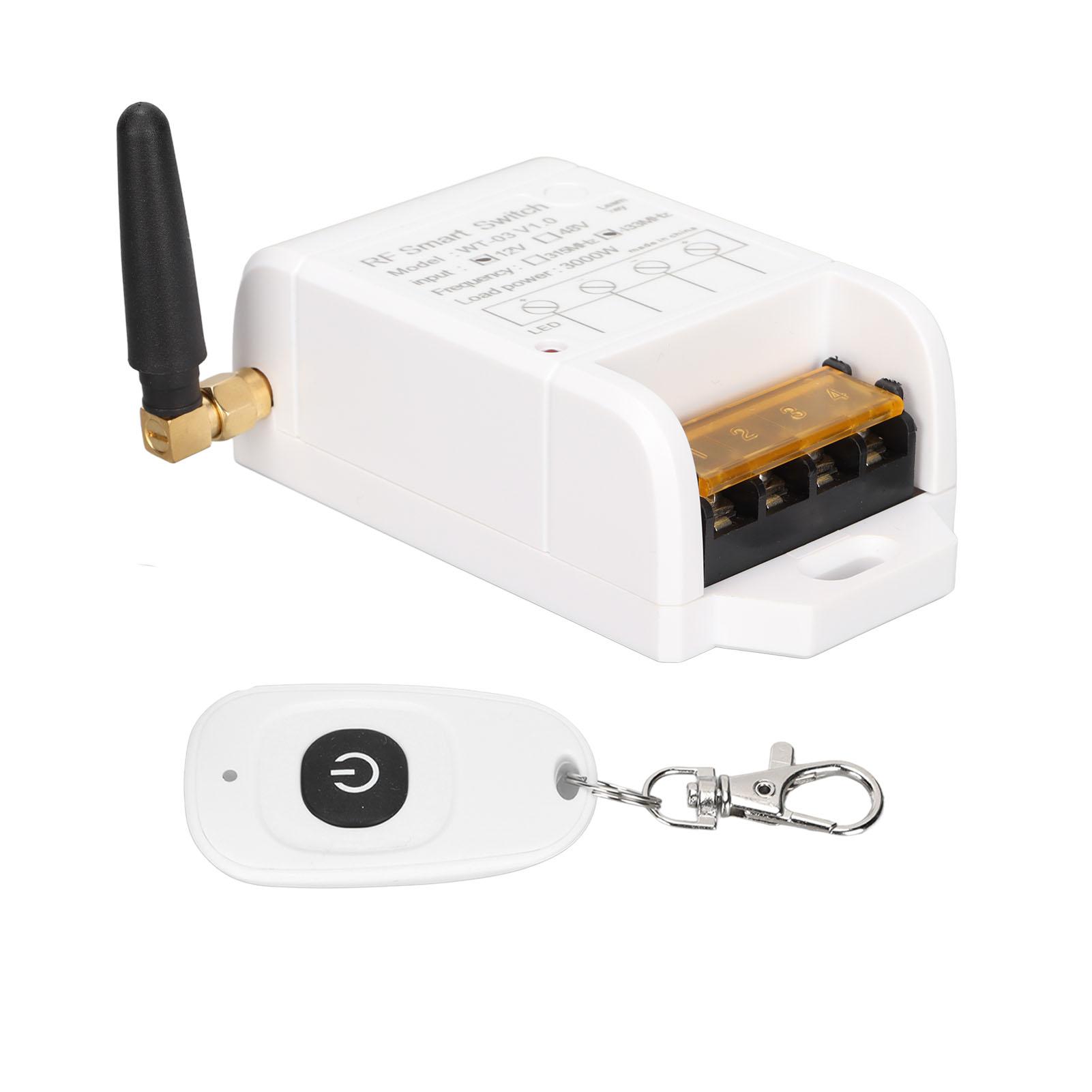 

433 МГц беспроводной RF переключатель DC 12 В 1 канал беспроводной пульт дистанционного управления переключатель для ламп лифт электрический