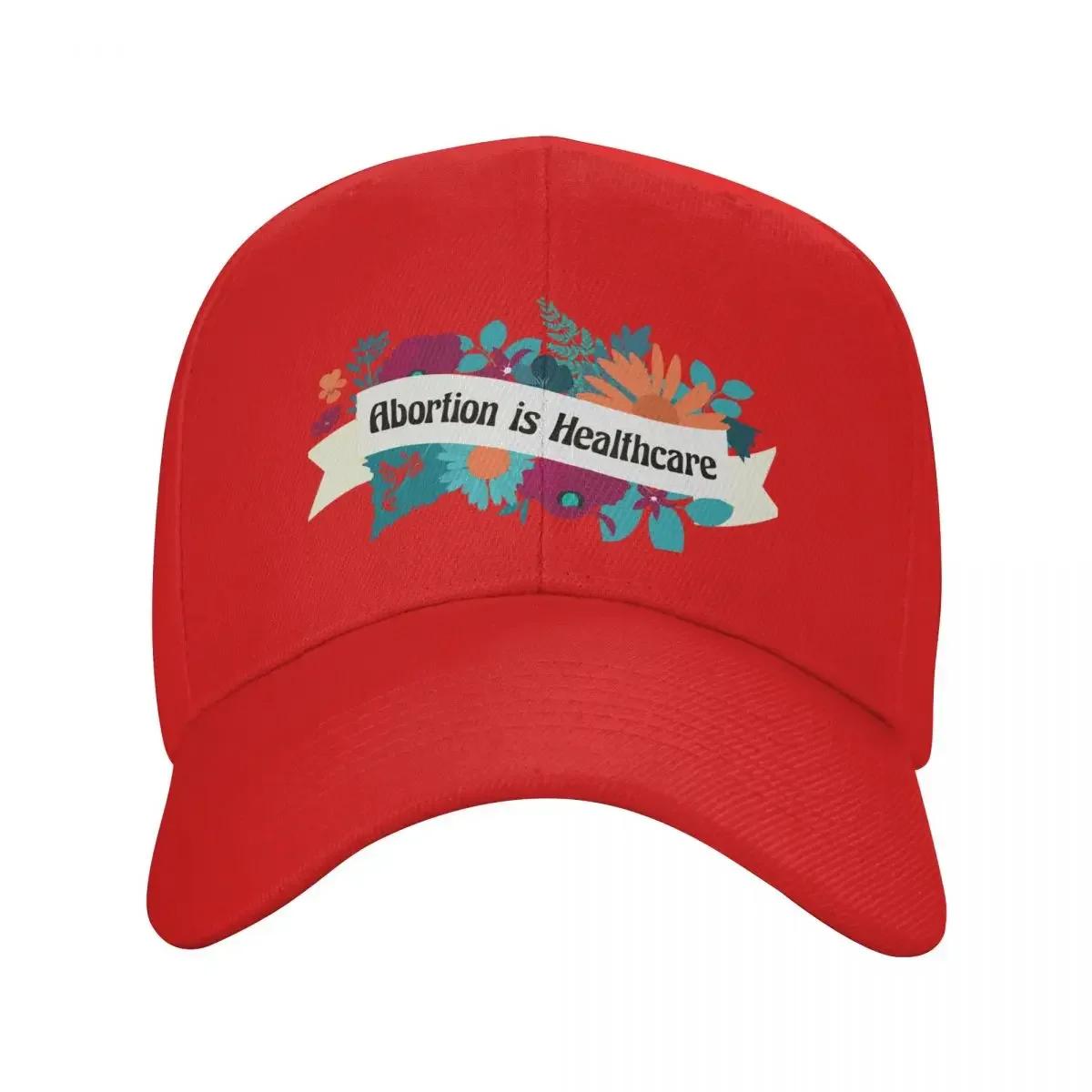 Abortion is Healthcare Baseball Cap Sunscreen Fashion Beach Bobble Hat Unisex Golf Wear Womens