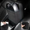 1Pcs PU Leder Auto Center Console Armlehne Kissen Pad Matte Memory Foam Armlehne Pad Auto Zubehör