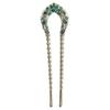 U Shaped Hairpin French Style Hair Stick Shell Hair Pin Metal Hair Pin Fork Sticks Pins for Women Girls Hair Styling Accessories