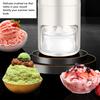 Hand Cranked Ice Shaver Portable 420 Stainless Steel Manual Snow Cone Machine Slushie Maker Ice Crusher Machine for Home Outdoor Commercial Use