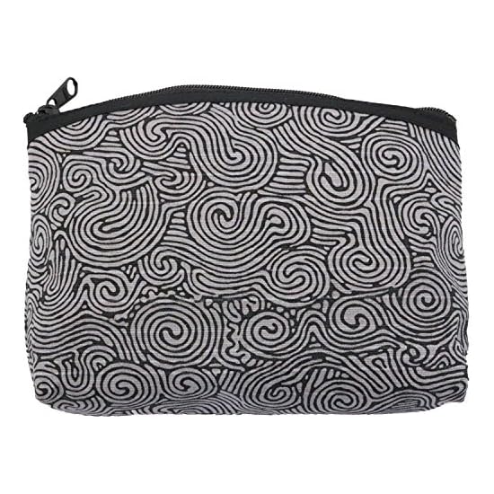Kyoyu Pouch, Accessory Case, Makeup, Cosmetics, Made in Japan, Japanese Pattern, Jomon Arabesque, Gr