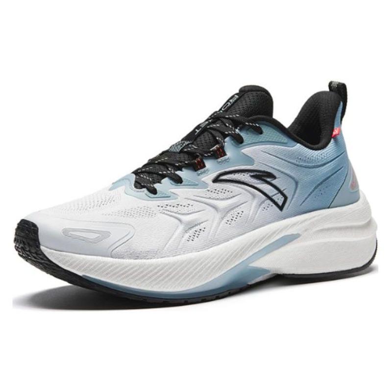 Anta Rocket 5.0 Low Top Running Shoes Mens White Black Blue 112345523-9