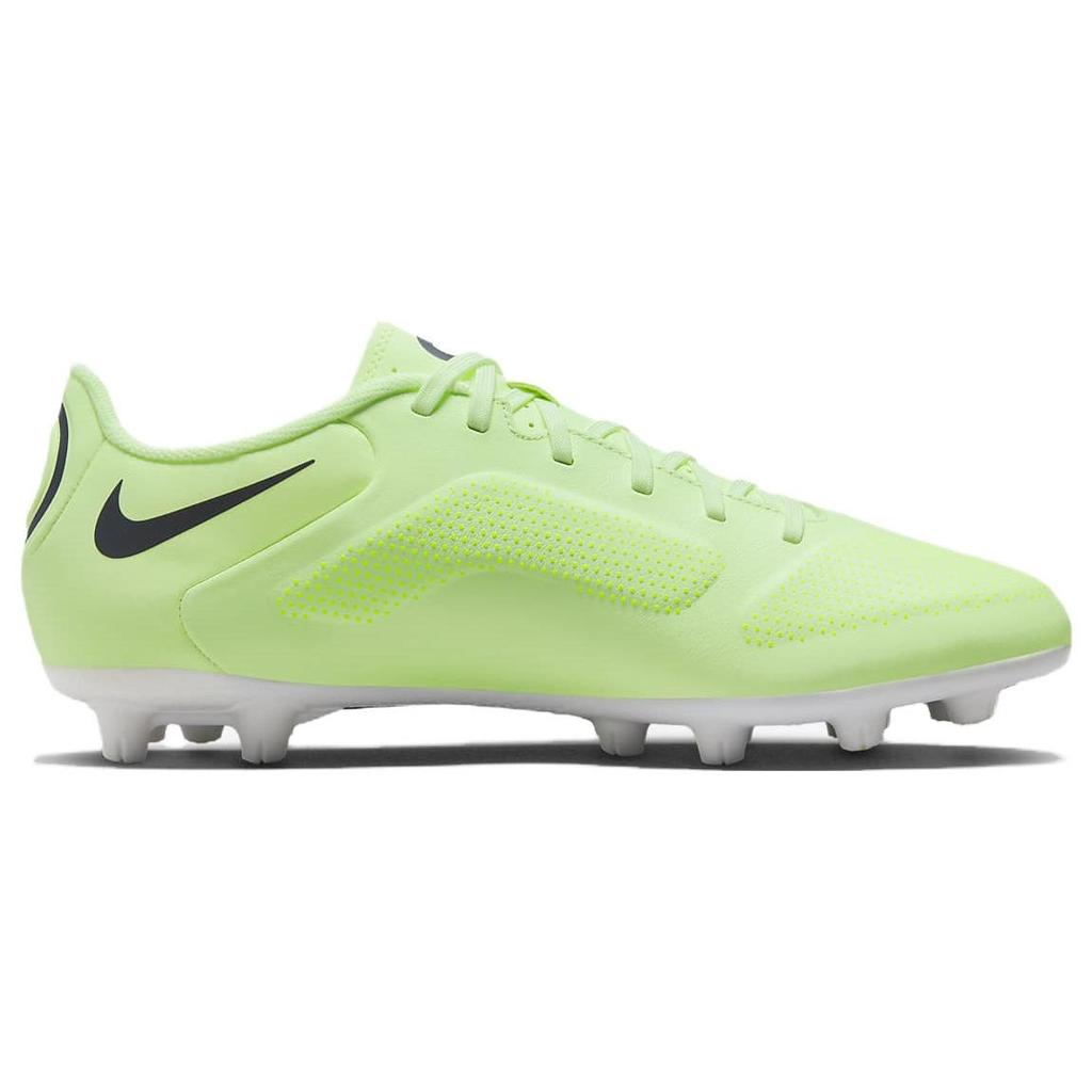 Nike Tiempo Legend 9 Academy Okrągły Czubek Wygodne Buty Piłkarskie AG HG Męskie Buty Piłkarskie Zielono-Czarne DB0626-705