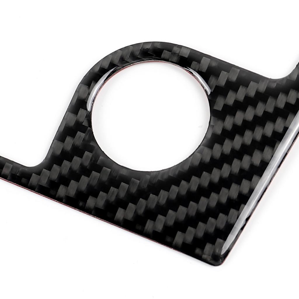 Carbon Fiber Cigarette Lighter Panel Interior Decoration Cover Trim for VW LAVIDA 2015 2016 2017 Car Styling Accessories Sticker