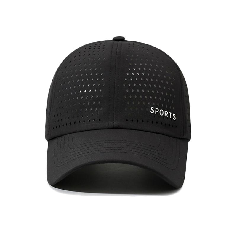 Breathable Quick-Drying Baseball Cap Men's Outdoor Sunscreen Cap Mesh Breathable Sports Cap