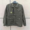 Men's and Women's Durable Army Green Cotton Workwear Set for Spring and Autumn