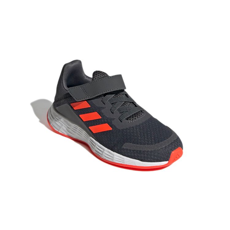 Adidas Duramo Sl Comfortable Daily Wear Durable Low-Top Kids Running Shoes Kids Running Shoes Gray Orange GW2240