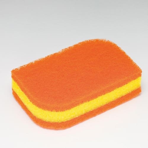 3M Kitchen Sponge Non-Scratch Leaf Type 2 Pieces Scotch Brite SS72KE-2PW