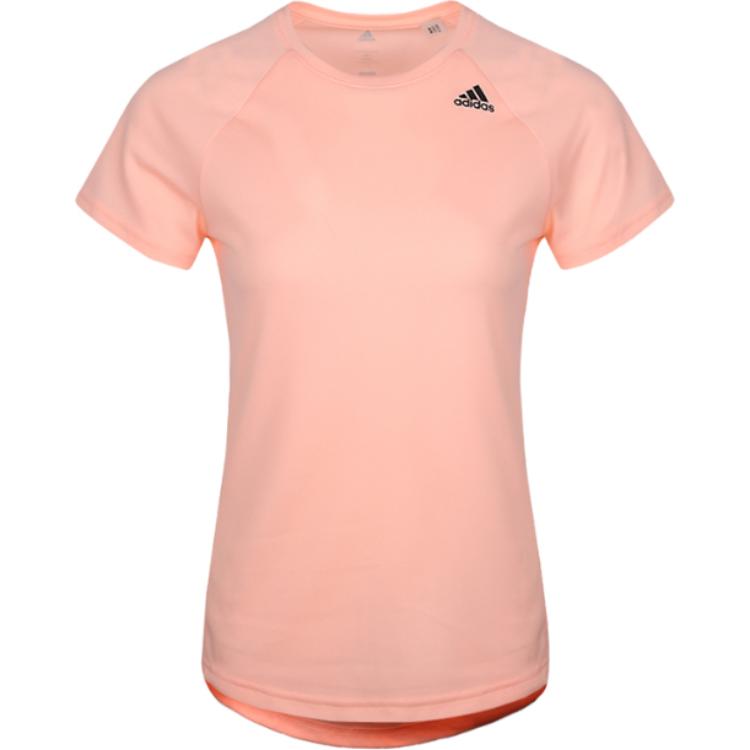 

Adidas Футболка D2M Свободная Круглый вырез Удобная Модная Футболка с коротким рукавом Женские топы Желтый CZ8031 XS