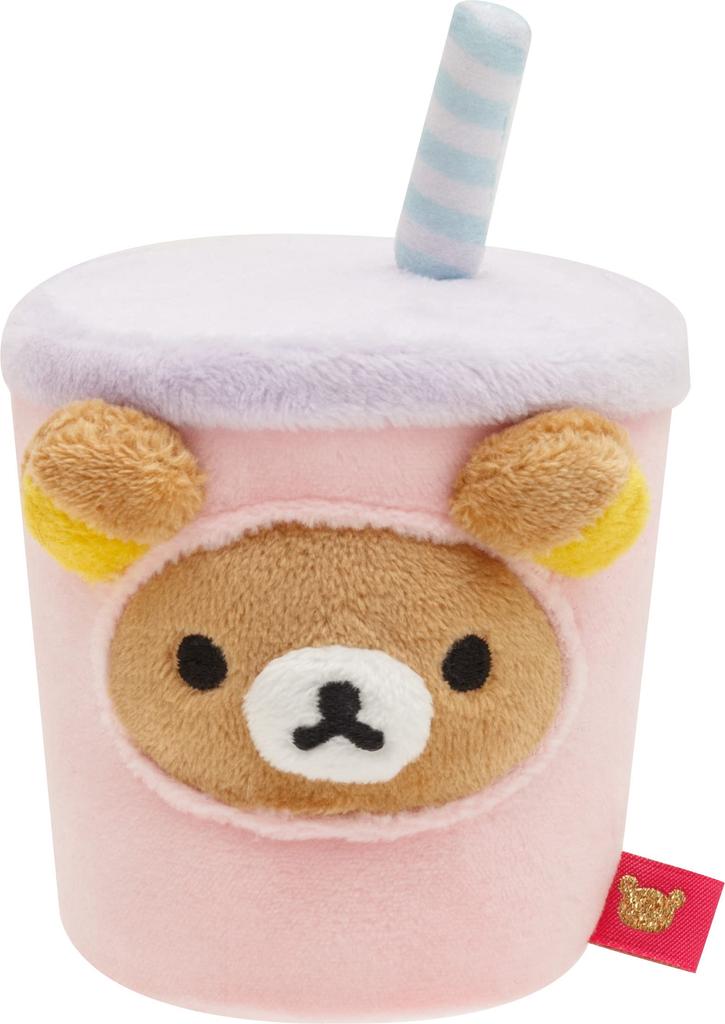 Set di peluche a forma di hamburger MF90801 San-X (Rilakkuma, Korilakkuma, Chiroikoguma)