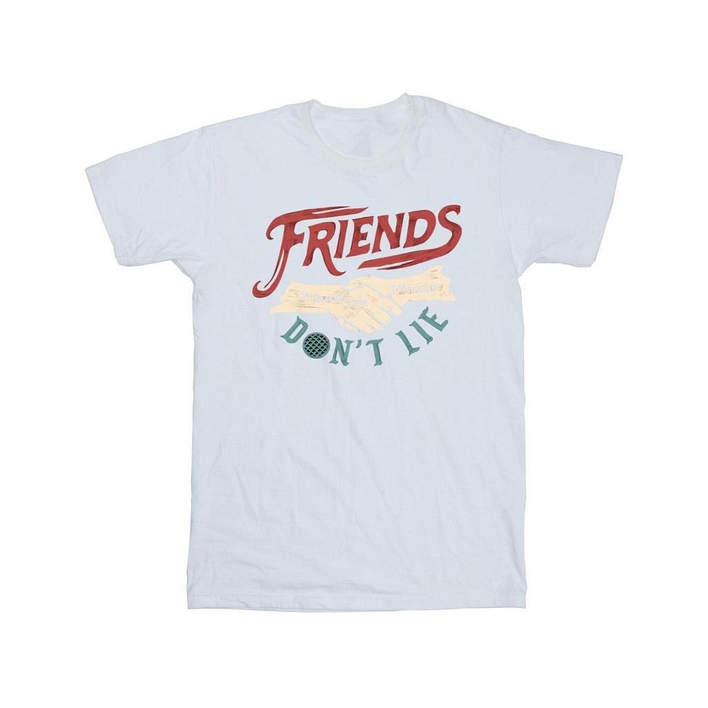 Netflix Mens Stranger Things Friends Don´t Lie Hands T-Shirt