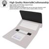 For iPad Pro 11 (2025)/11 (2024) Case Grids Leather Tablet Cover Auto Wake/Sleep Card Holder