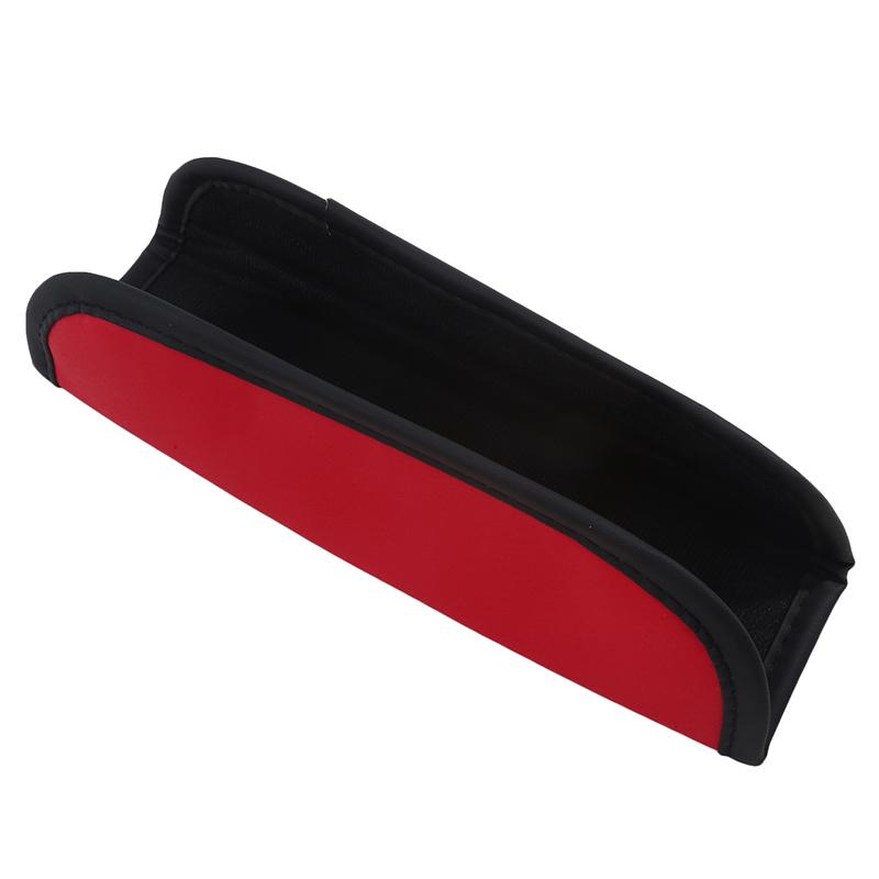 2pcs Car Seat Belt Protector Pad PU Shoulder Cushion Cover Universal Safety Belt Protection Cover Interior Decoration Accessories