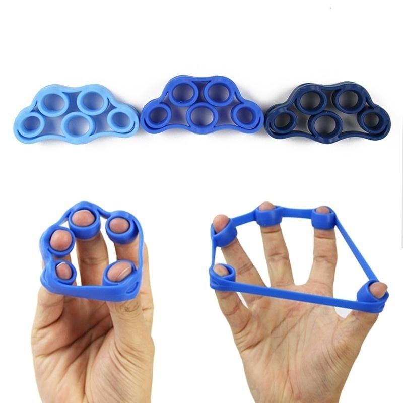 1 Pc Hand Gripper Silicone Finger Expander Finger Resistance Bands Finger Stretcher Hand Exerciser Grip Strength Wrist Exercise