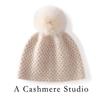 Cashmere Hat Outdoor Warm Hairball Hat Wool Hat Knitted Hat Winter Thickened Cold Hat Inner Mongolia Cashmere