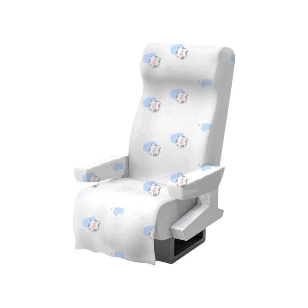 5Bags Hygienic Disposable Seat Covers Dirt-proof Portable Non-woven Fabric Cover Lightweight Breathable Armrest Covers Taxi