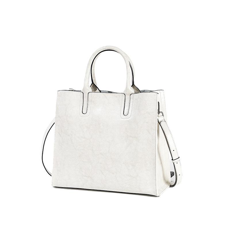 Women's Shoulder Bag Large Capacity Leather Shopper Handbag