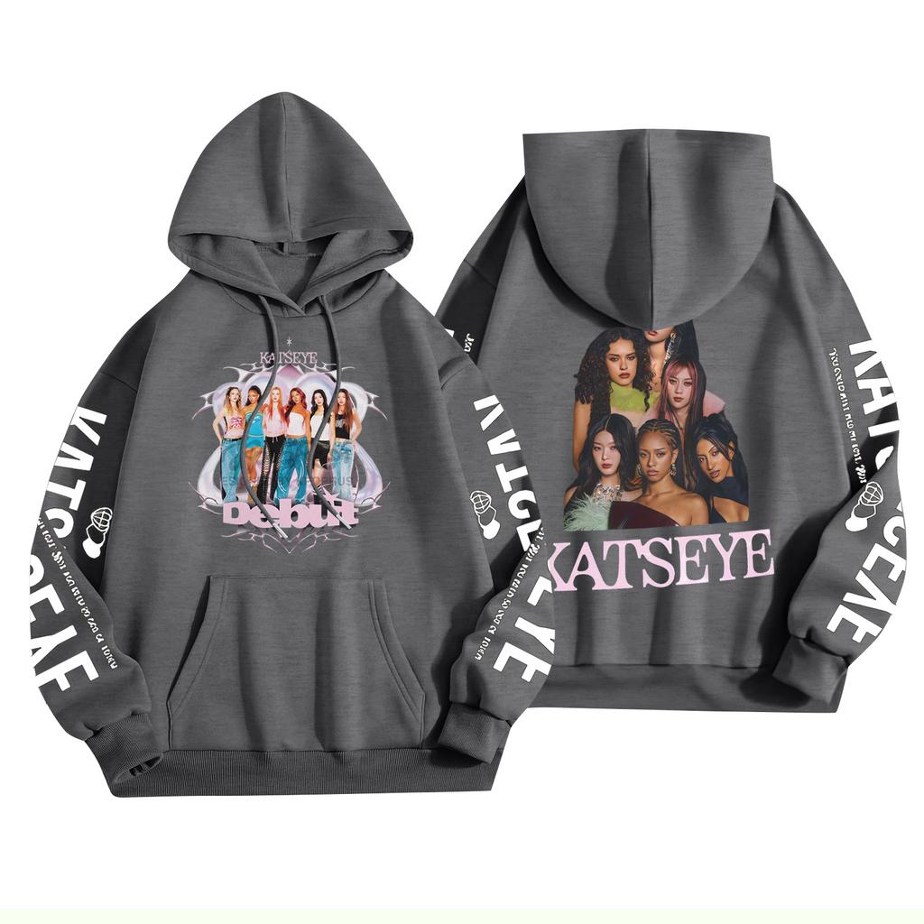 Unisex Fashion Lightweight Long Sleeve Pullover With Pockets Printed Hoodie