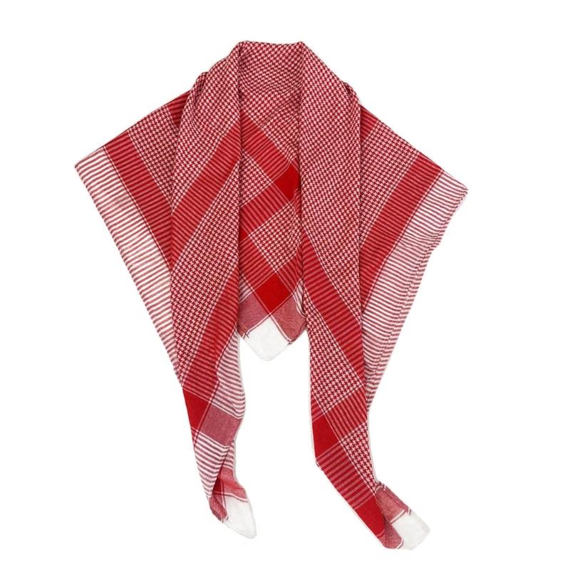 Breathable Polyester Scarf for Hot Weather Lightweight Comfortable Headscarf Fashion Head Cover Shawl Accessory